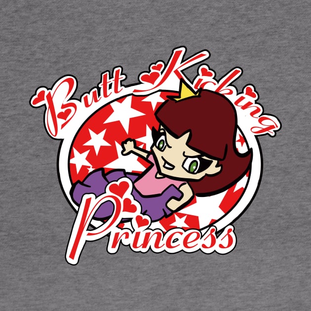 Butt Kicking Princess by keithcsmith